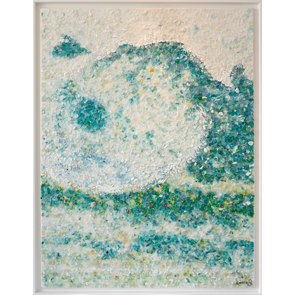 Oeuvre originale de Djoulia H.art, la Vague.