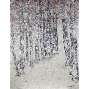 oeuvre djoulia H art Neige de printemps